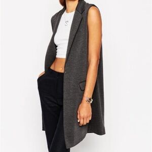 Apt. 9 Charcoal Sleeveless Vest